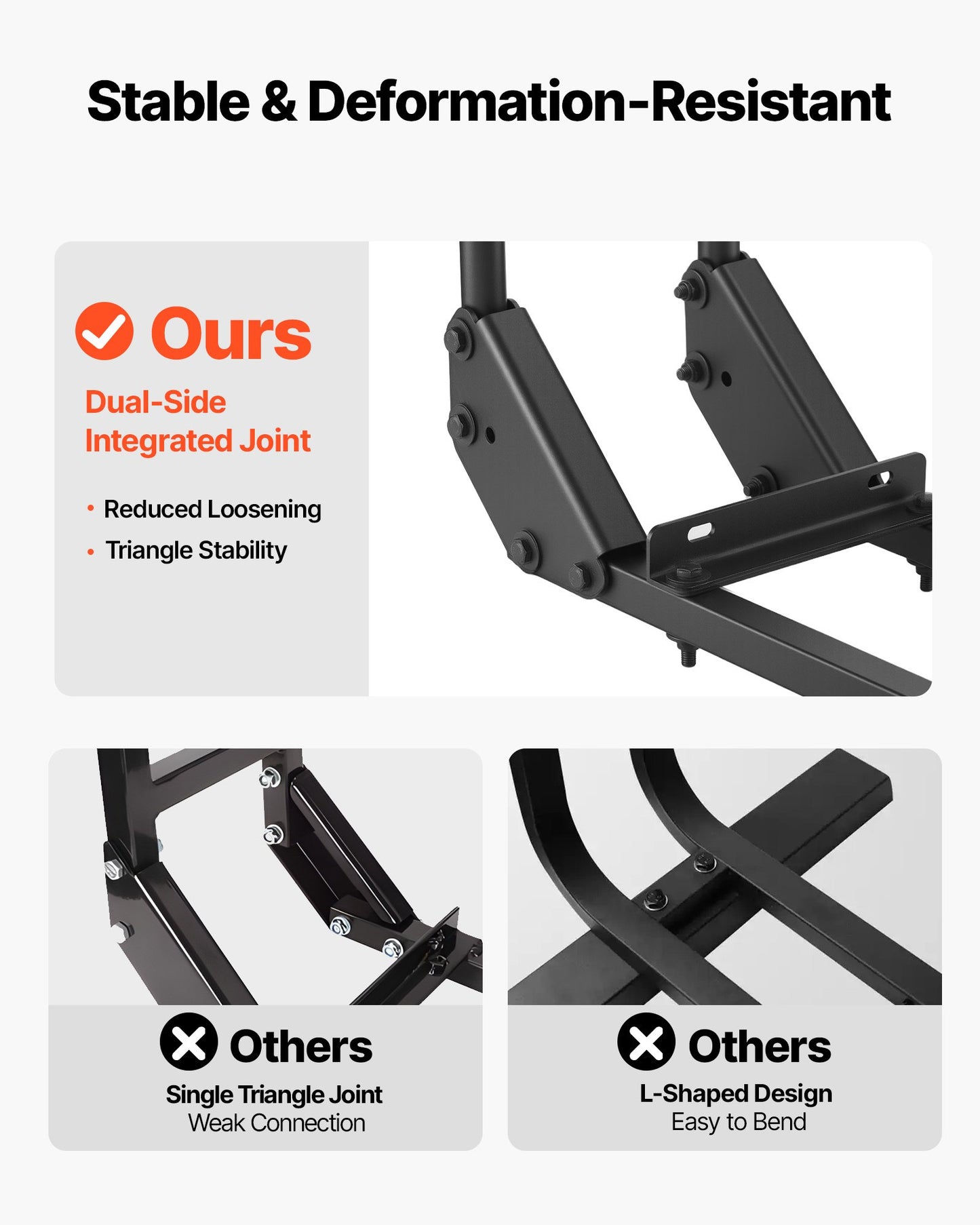 Golf Cart Grab Bar, 17.7 x 9.3 x 35.6 Inch, Compatible with Most Golf Carts with Metal Footplates, No Modification Needed, 27.5 to 33.5 Inch Height Adjustable Carbon Steel Rear Seat Grab Bar