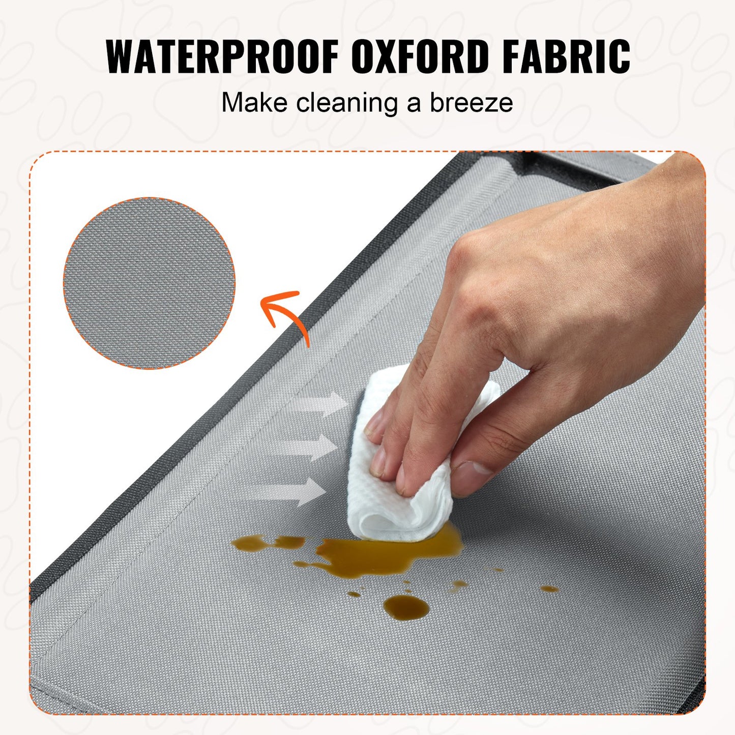 Hunde-Booster-Autositz, Haustier-Autositz für kleine und mittelgroße Hunde bis zu 22 kg, Grau