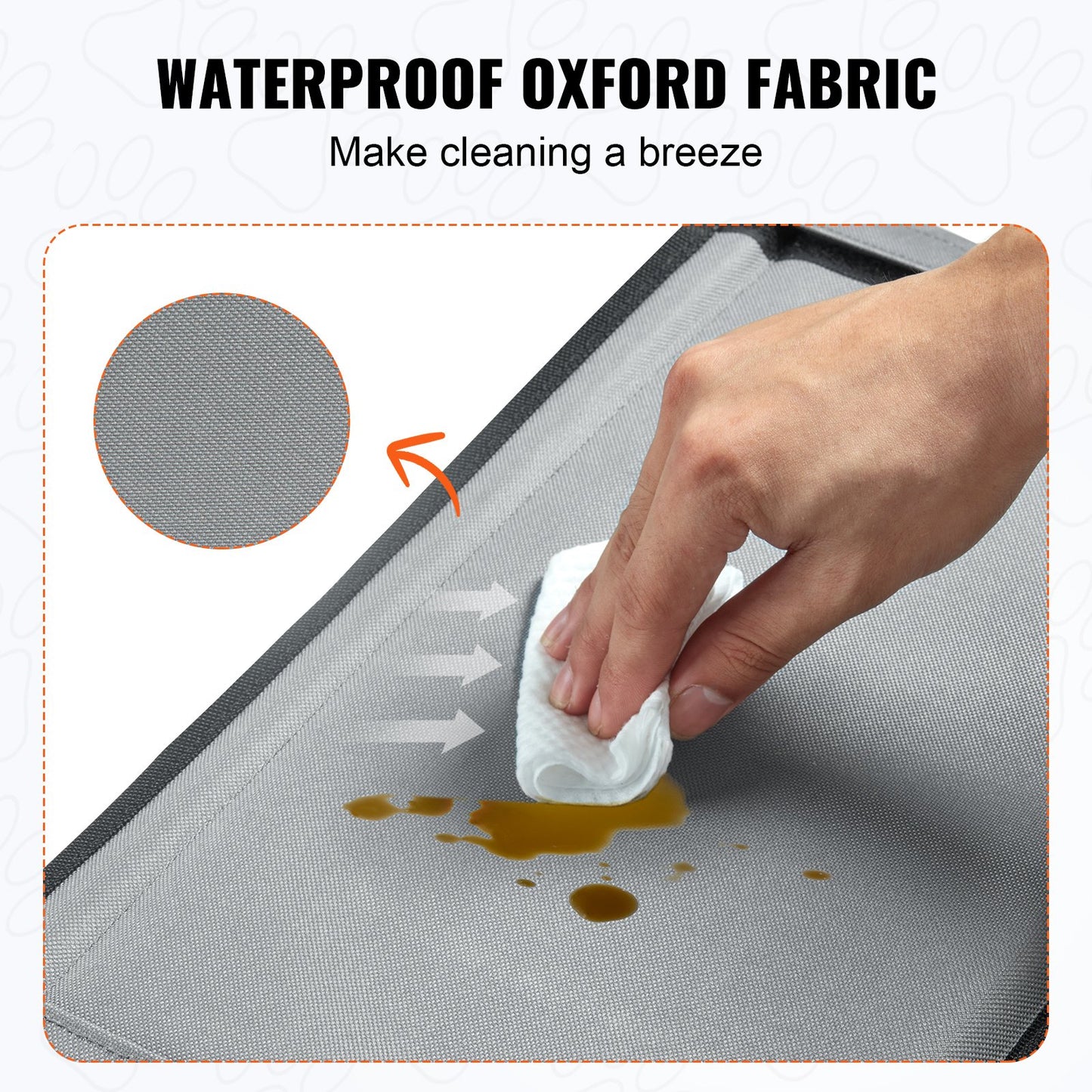 Dog Booster Car Seat Pet Car Seat for Small Dog up to 26 lbs Gray