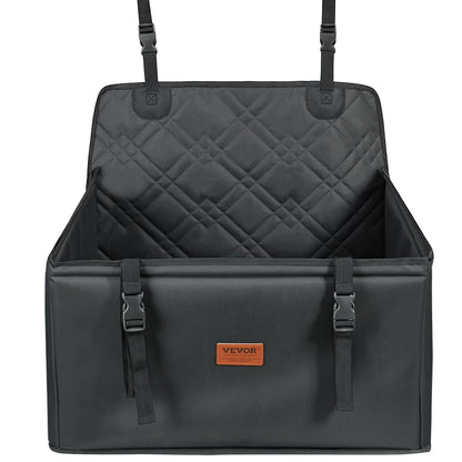 Hunde-Booster-Autositz, Haustier-Autositz für kleine und mittelgroße Hunde bis zu 18 kg, Schwarz