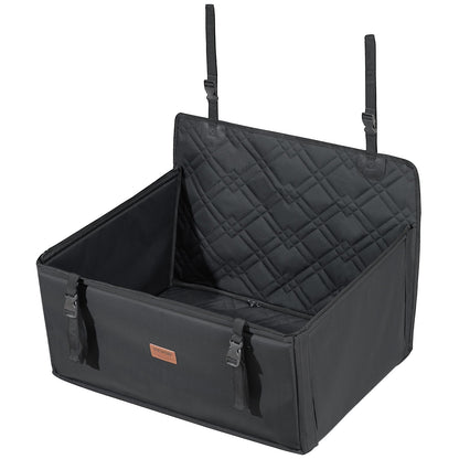 Dog Booster Car Seat Pet Car Seat for SML Dogs up to 48.5 lbs Black