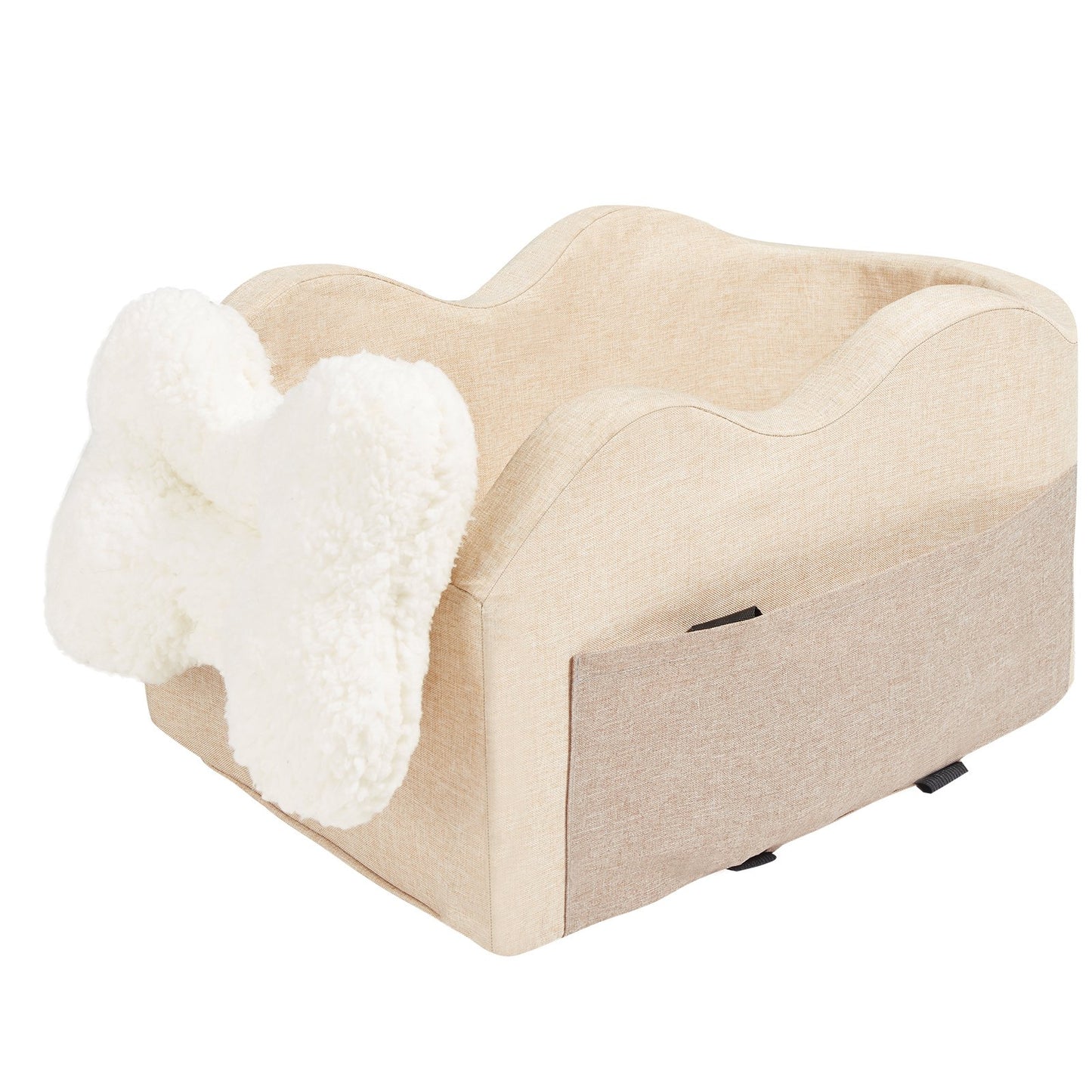 Center Console Dog Car Seat Dog Booster Car Seat for Small Dog 8 lbs