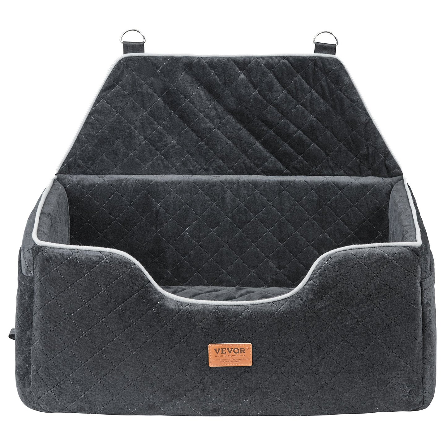 Dog Booster Car Seat Pet Car Seat for Medium Large Dog up to 55 lbs Black