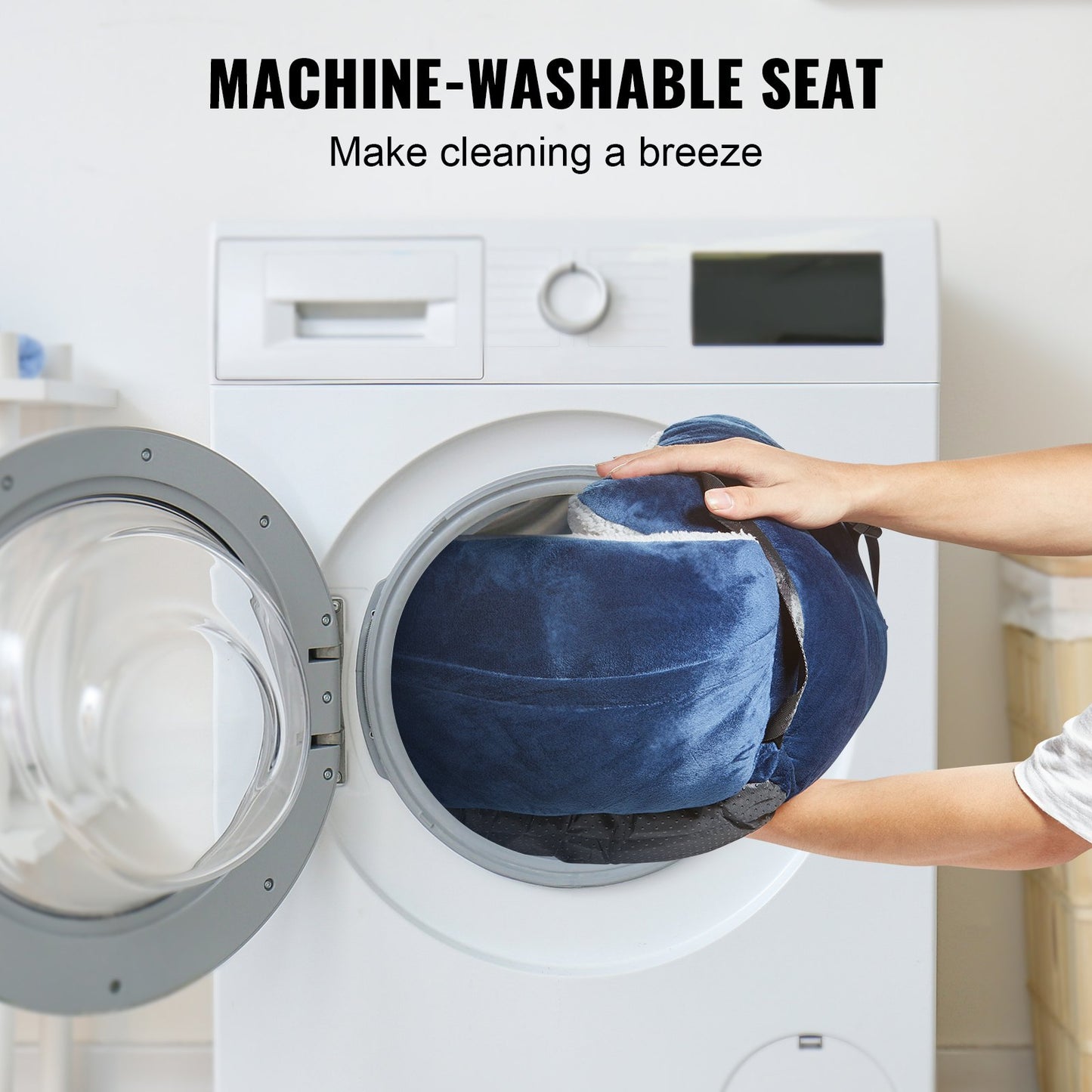 Dog Booster Car Seat Pet Car Seat for small dog up to 20lbs blue+gray