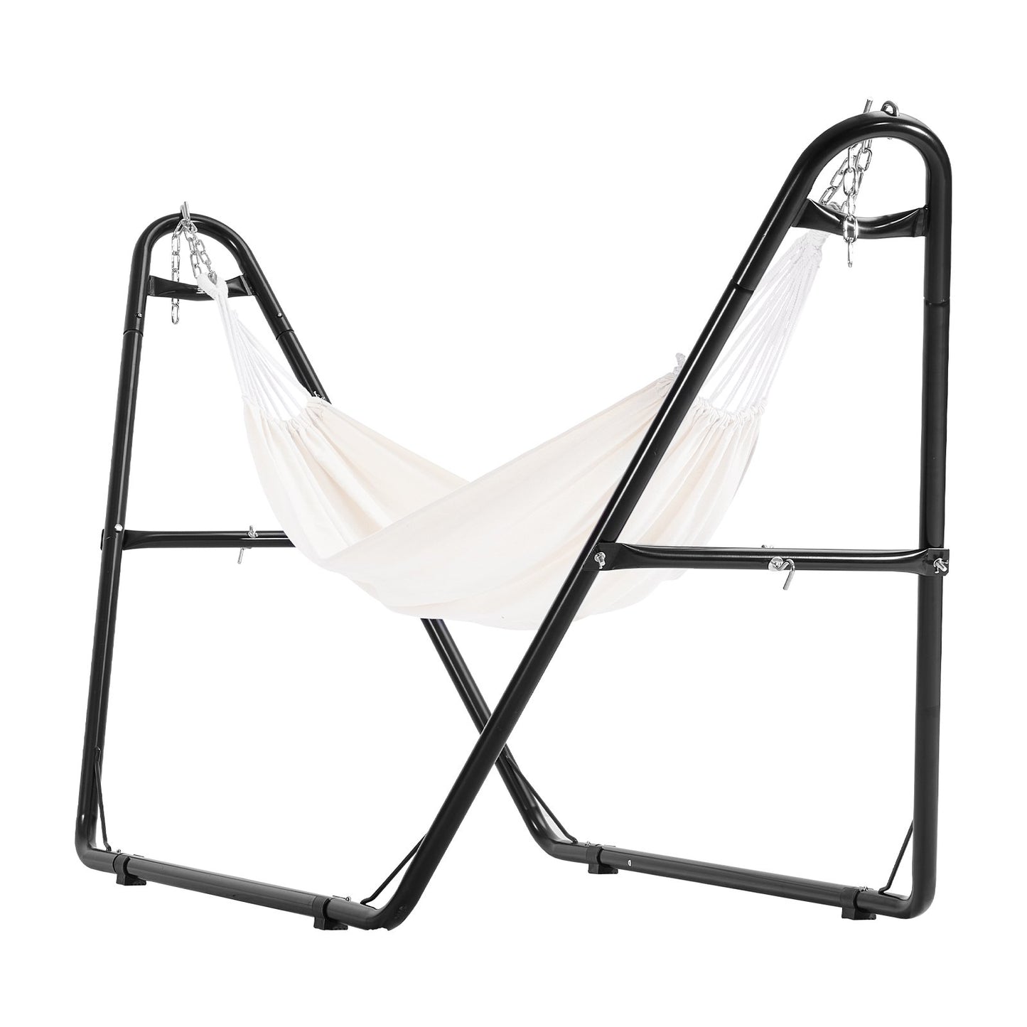 Stål Hängmattor Stativ 550 lbs Kapacitet Hängmattor Ram Passar 8-13 fot hängmattor