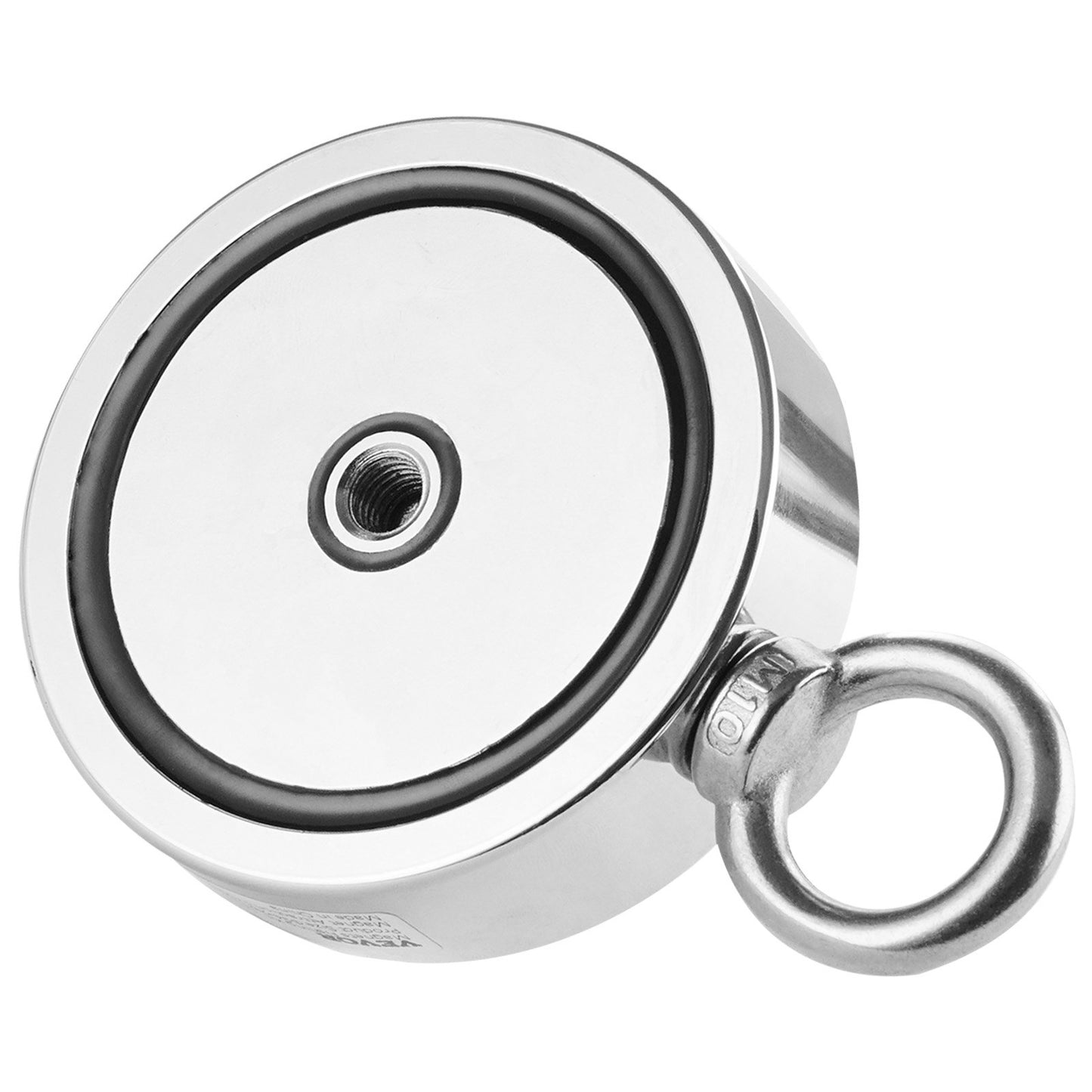 1700 LBS Strong Fishing Magnet Kit Double Sided Traction Rope Carabiner