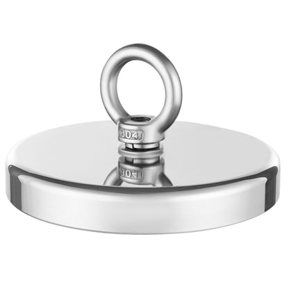 1300 LBS Strong Fishing Magnet Kit Enkelsidig dragkraftsrep karbinhake