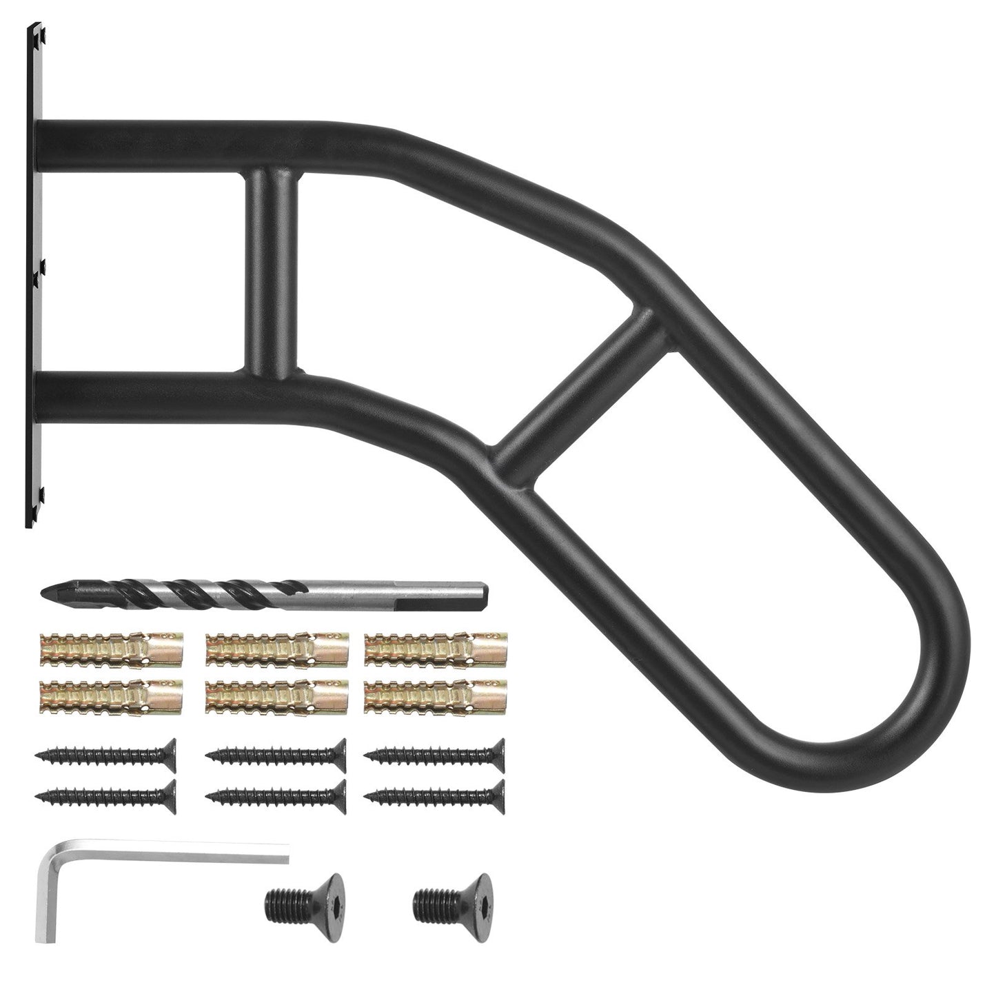 Handläufe für Außentreppen, 81,3 cm, wandmontierte Sicherheitsgeländer für 1–3 Stufen
