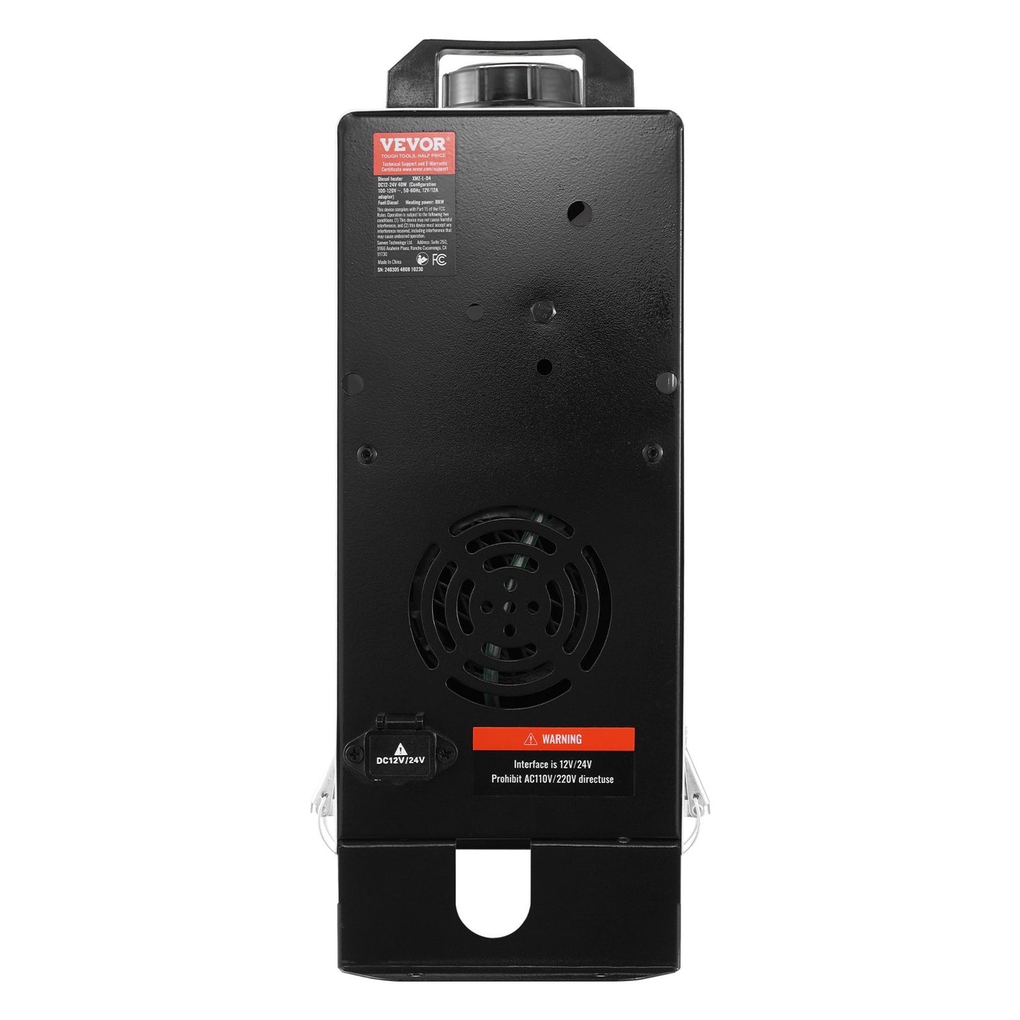 5-8KW dieselvärmare, dieselluftvärmare allt i ett med fjärrkontroll och LCD-skärm, snabbuppvärmning med låg ljudnivå, bärbar dieselvärmare för lastbilsbil husbil husbil och inomhus