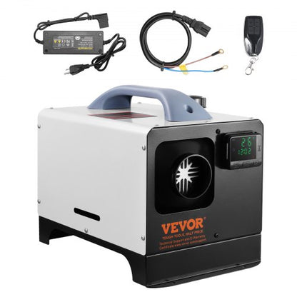 5-8KW Diesel Heater, Diesel Air Heater All in One with Remote Control and LCD Screen, Fast Heating Low Noise, Portable Diesel Heater for Truck Van RV Trailer Camper