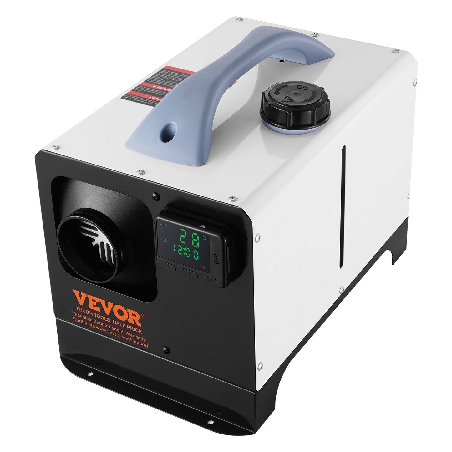 5-8KW Dieselheizung, Diesel-Luftheizung All-in-One mit Fernbedienung und LCD-Display, schnelles Aufheizen mit geringer Geräuschentwicklung, tragbare Dieselheizung für LKW, Auto, Wohnmobil und Innenbereich