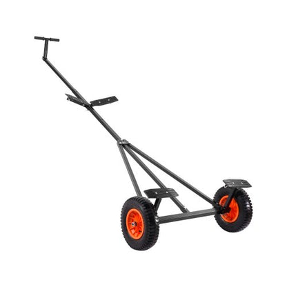 Boat Trailer Dolly, 420lbs Load Capacity, Carbon Steel Trailer Mover with Adjustable Length, 15.7 in Pneumatic Tires and Nonslip Support Bracket, for Moving Kayak Motorboat Fishing Boat