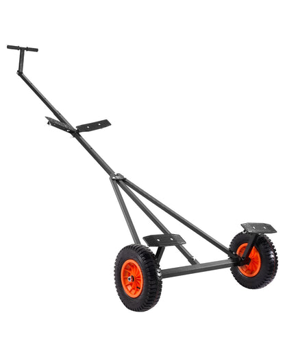 420lbs Bootsanhänger Dolly Mover Einstellbare Länge mit 15,7 Zoll Luftreifen