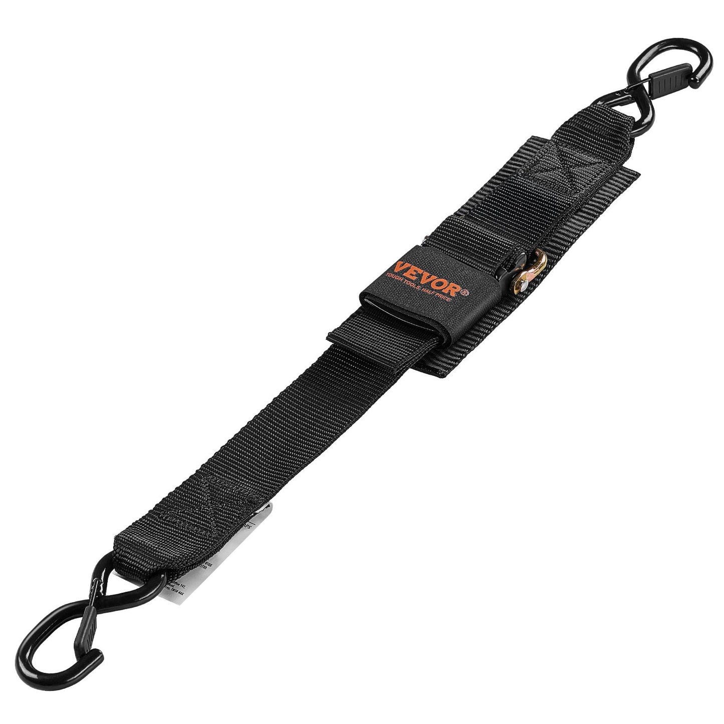 Infällbara spärrremmar Bindningsremmar 2 tum x 2 fot för båt (2-pack)