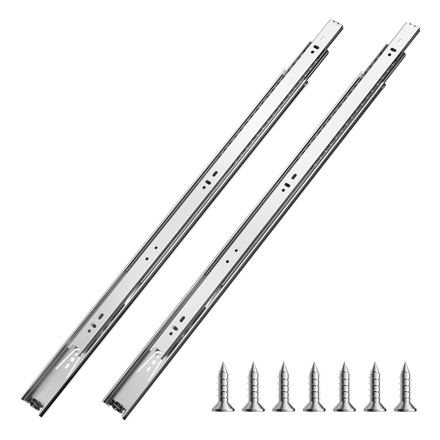 Schubladenschrank, seitliche Schiebemontage, 61 cm, 10 Paar, 100 LB Lastwechsel