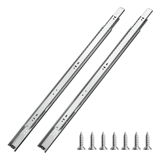 Lådskåp skjutbara sidofäste 24 tum 10 par 100 LB lastbyte