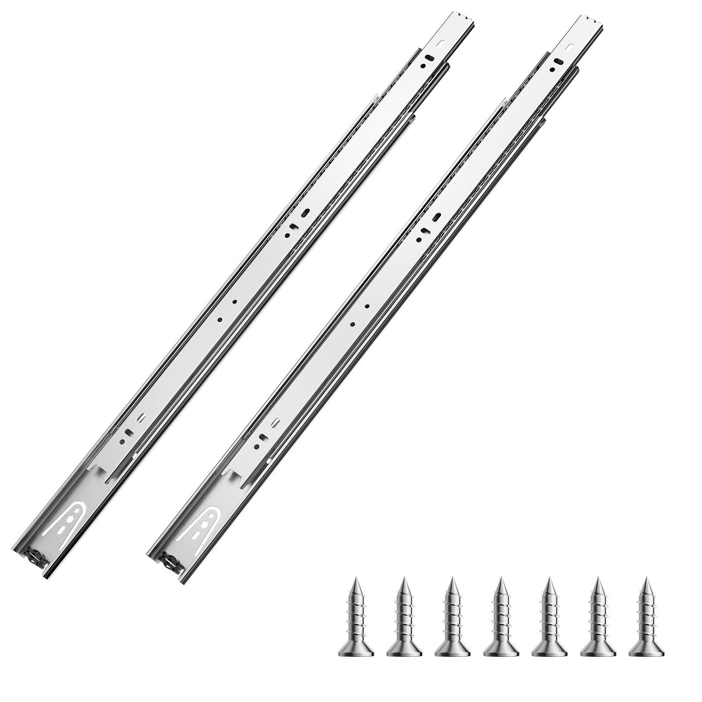 Lådskåp skjutbara sidofäste 20 tum 10 par 100 LB lastbyte