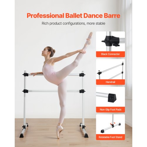 Ballet Pole Freestanding Portable Fitness Dance Pole Height Adjustable | EU