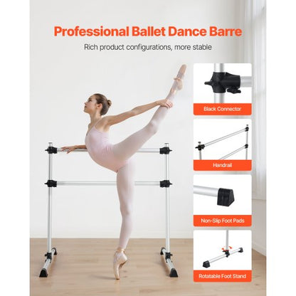 Ballet Pole Freestanding Portable Fitness Dance Pole Height Adjustable | EU