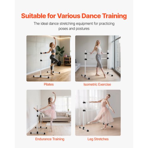 Ballet Pole Freestanding Portable Fitness Dance Pole Height Adjustable | EU