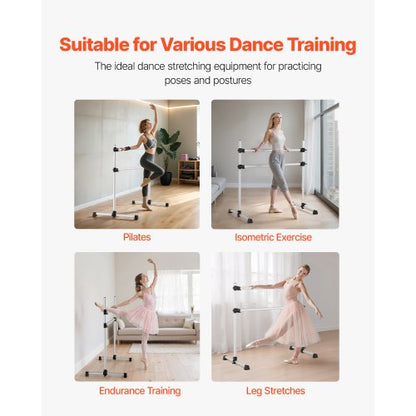 Ballet Pole Freestanding Portable Fitness Dance Pole Height Adjustable | EU