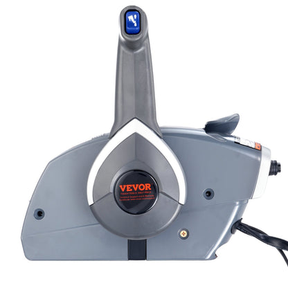 Boat Throttle Control, 5006180 Side-Mounted Outboard Remote Control Box for Evinrude Johnson, Marine Throttle Control Box with Power Trim Switch and Lanyard