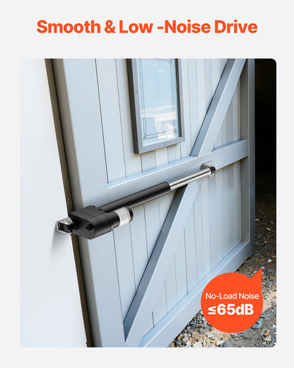 12V Linear Actuator, 7.87 Inch Ultra Heavy-Duty 2023lbs/9000N Linear Motion Actuator, IP65 Waterproof 0.2"/s with Mounting Brackets for Industrial Machinery Vessels, Heavy Lifting Systems