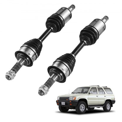 CV Axle Shaft Assembly, 2 Pieces Front Left & Right (Driver and Passenger Side), Automotive Replacement CV Joint Axles Pair Compatible with 1996-2002 Toyota 4Runner, Alloy Steel & Carbon Steel