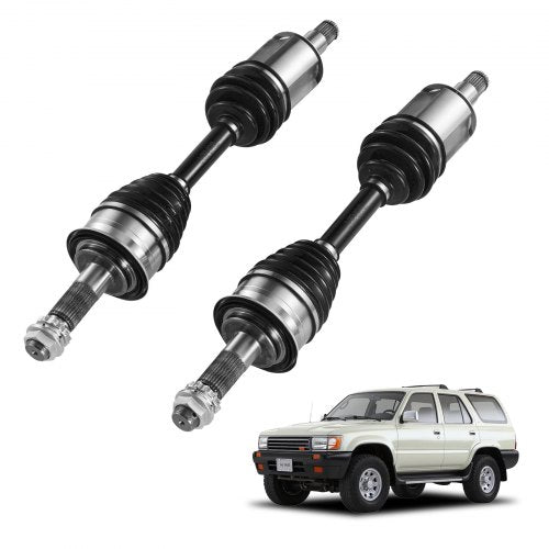 CV Axle Shaft Assembly, 2 Pieces Front Left & Right (Driver and Passenger Side), Automotive Replacement CV Joint Axles Pair Compatible with 1996-2002 Toyota 4Runner, Alloy Steel & Carbon Steel