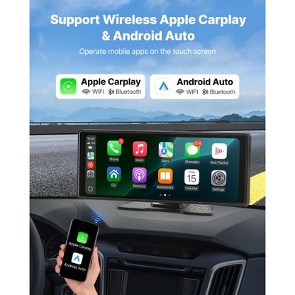 Car Stereo Radio CarPlay Touchscreen 10 inch Apple Android Auto Bluetooth