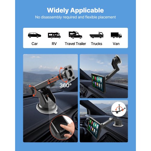 Car Stereo Radio CarPlay Touchscreen 10 inch Apple Android Auto Bluetooth