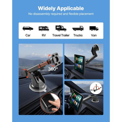 Bilstereo Radio CarPlay Pekskärm 9-tums Apple Android Automatisk backkamera