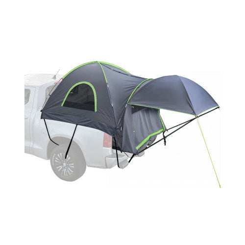 Pickup Truck Tent, Fits 5.0-5.2 ft Truck Tents for Camping, Waterproof PU2000 mm 2-3 Person Sleeping Truck Bed Tent, Sturdy Truck Bed Camper Shell with Expandable Awning, Rainfly, Storage Bag
