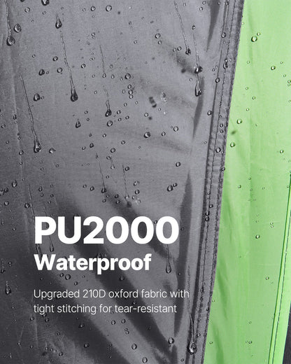 LKW-Zelt 5,0-5,2 Fuß wasserdicht PU2000 LKW-Ladefläche Campingzelt 2-3 Personen