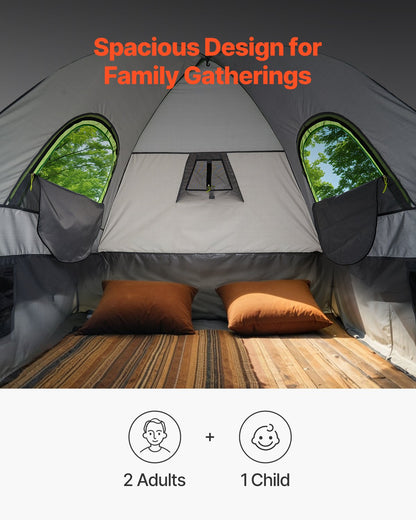 LKW-Zelt 6,4-6,7 Fuß wasserdicht PU2000 LKW-Ladefläche Campingzelt 2-3 Personen