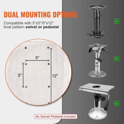 Båtsäte Kapten Bucketsäte Fiskeponton Båtsäte Stoppstol 1 st