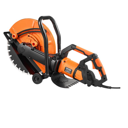 16'' elektrisk betongsåg våt/torrsåg med vattenpump och blad