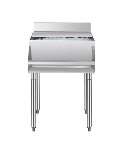 Commercial Ice Bin 61.6L Wonderful Ice Bin with Sliding Lid for Kitchen