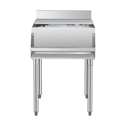 Commercial Ice Bin 61.6L Wonderful Ice Bin with Sliding Lid for Kitchen