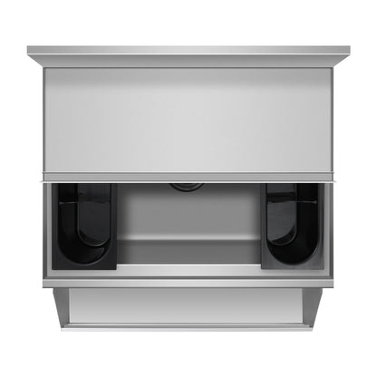 Commercial Ice Bin 61.6L Wonderful Ice Bin with Sliding Lid for Kitchen