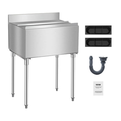 Commercial Ice Bin 78.4L Wonderful Ice Bin with Sliding Lid for Kitchen