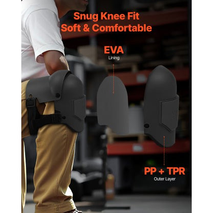 Knee pads for work Extra thick for construction roofs Floor cleaning | EU