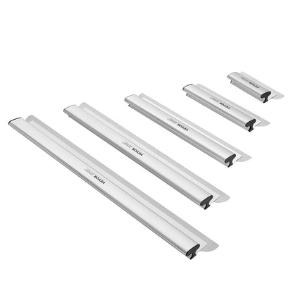 Gipsskimmande bladset, 10/16/24/32/40 i skimningsblad + 34-81,6 i förlängningshandtagsstång, rostfri kniv Professionell skimcoatverktyg, för gips/vägg/gipsskiva