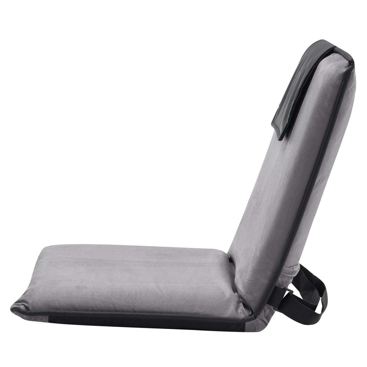 Golvstol med ryggstöd Fällbar Golvstol 6 justerbara positioner