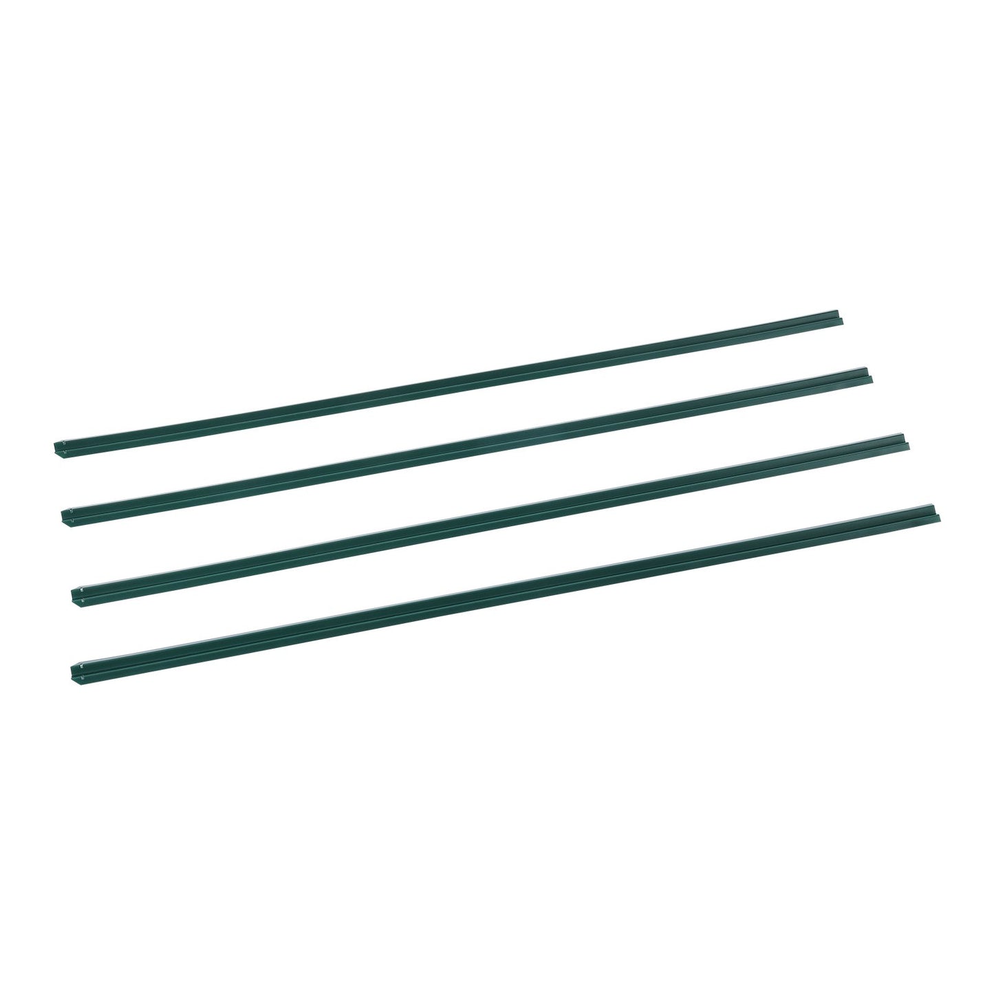 Sichtschutzlamellen für Maschendrahtzaun, Einzelwand, für 1,52 m hohen Zaun, unteres Schloss