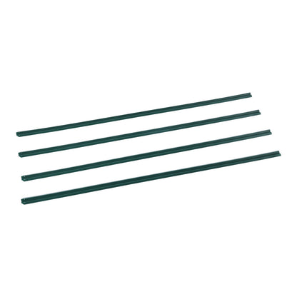 Sichtschutzlamellen für Maschendrahtzaun, Einzelwand, für 1,52 m hohen Zaun, unteres Schloss