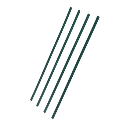 Sichtschutzlamellen für Maschendrahtzaun, Einzelwand, für 1,52 m hohen Zaun, unteres Schloss