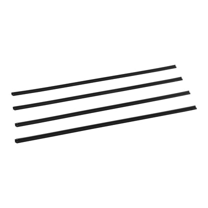 Maschendrahtzaun-Sichtschutzlamellen, Einzelwand, für 6 Fuß hohen Zaun, unteres Schloss