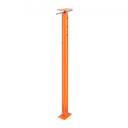 House Floor Jack, 56"-100" Height Range, 18000 lbs Max Load Capacity, Adjustable Support Beam Basement Jack Post Pole for Leveling, Lift Support Steel Telescoping Jack for Temporary Support