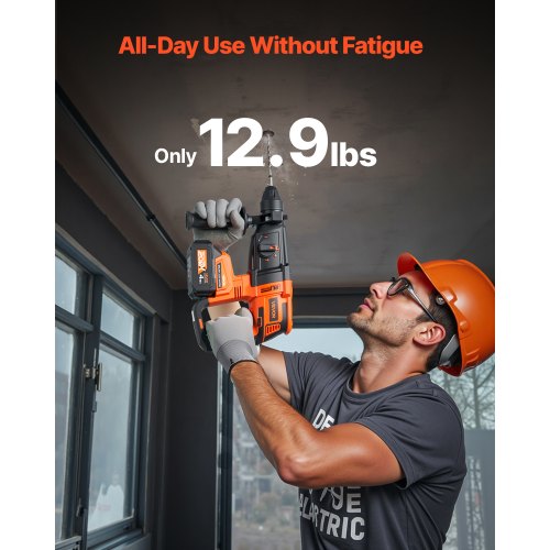 20V SDS-Plus Brushless Cordless Hammer Drill Kit 1200 RPM 4 Functions